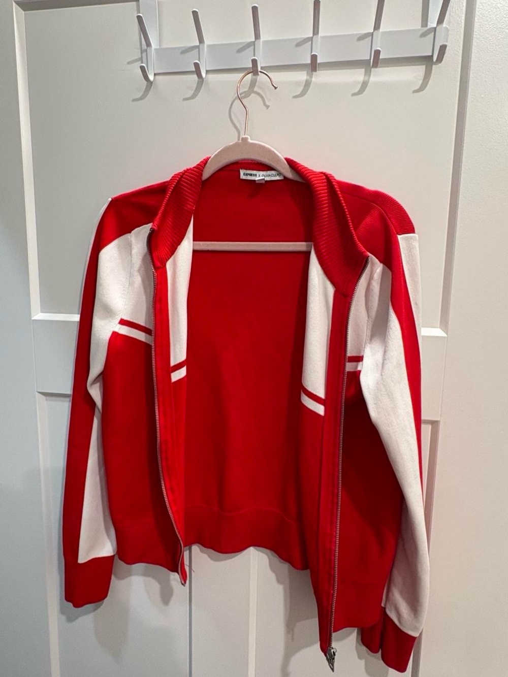 Express x Olivia Culpo track jacket